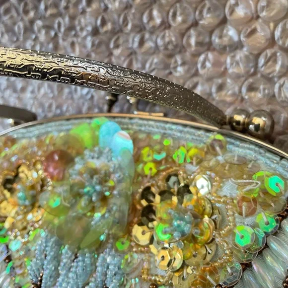 Beaded  purse by ‘’   ‘’ BEADSTIX  ‘’’    Brand new no tags - Picture 5 of 11